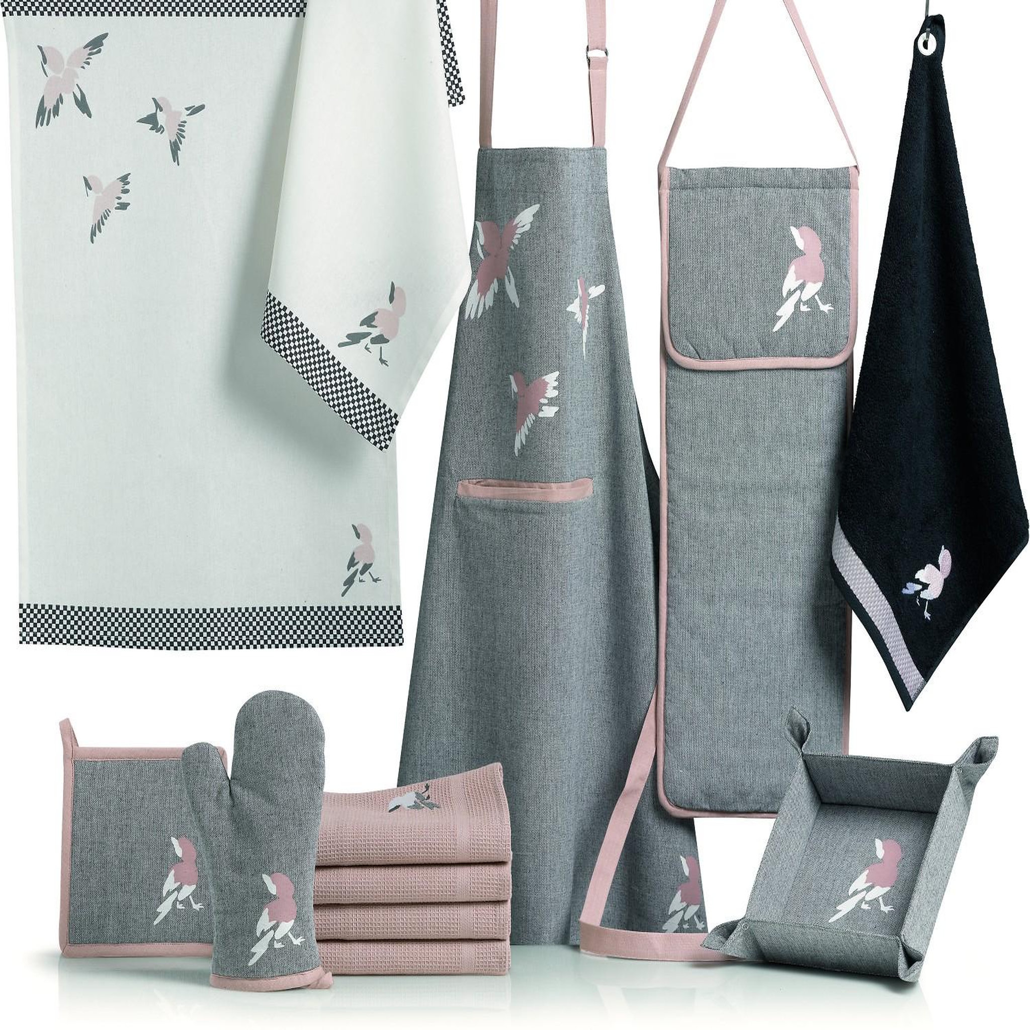 Voir la diapositive 2 : Les Ateliers du Linge Tablier 100% coton