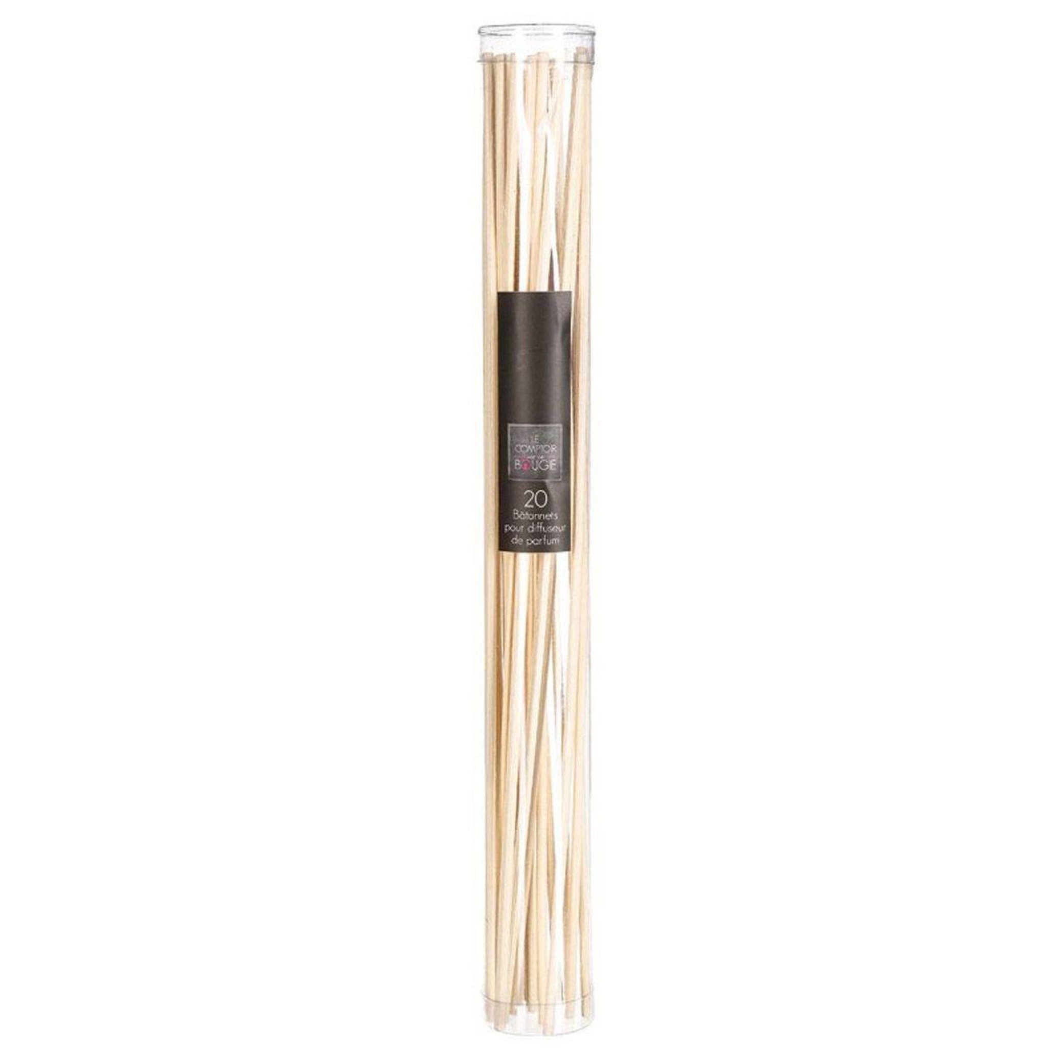 ATMOSPHERA Lot de 20 Bâtonnets pour Diffuseur de Parfum 25cm Naturel