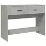 VIDAXL Table console Gris beton 100x39x75 cm Bois d'ingenierie