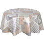 Voir la diapositive 1 : HABITABLE Nappe en toile cirée ronde HYTTE