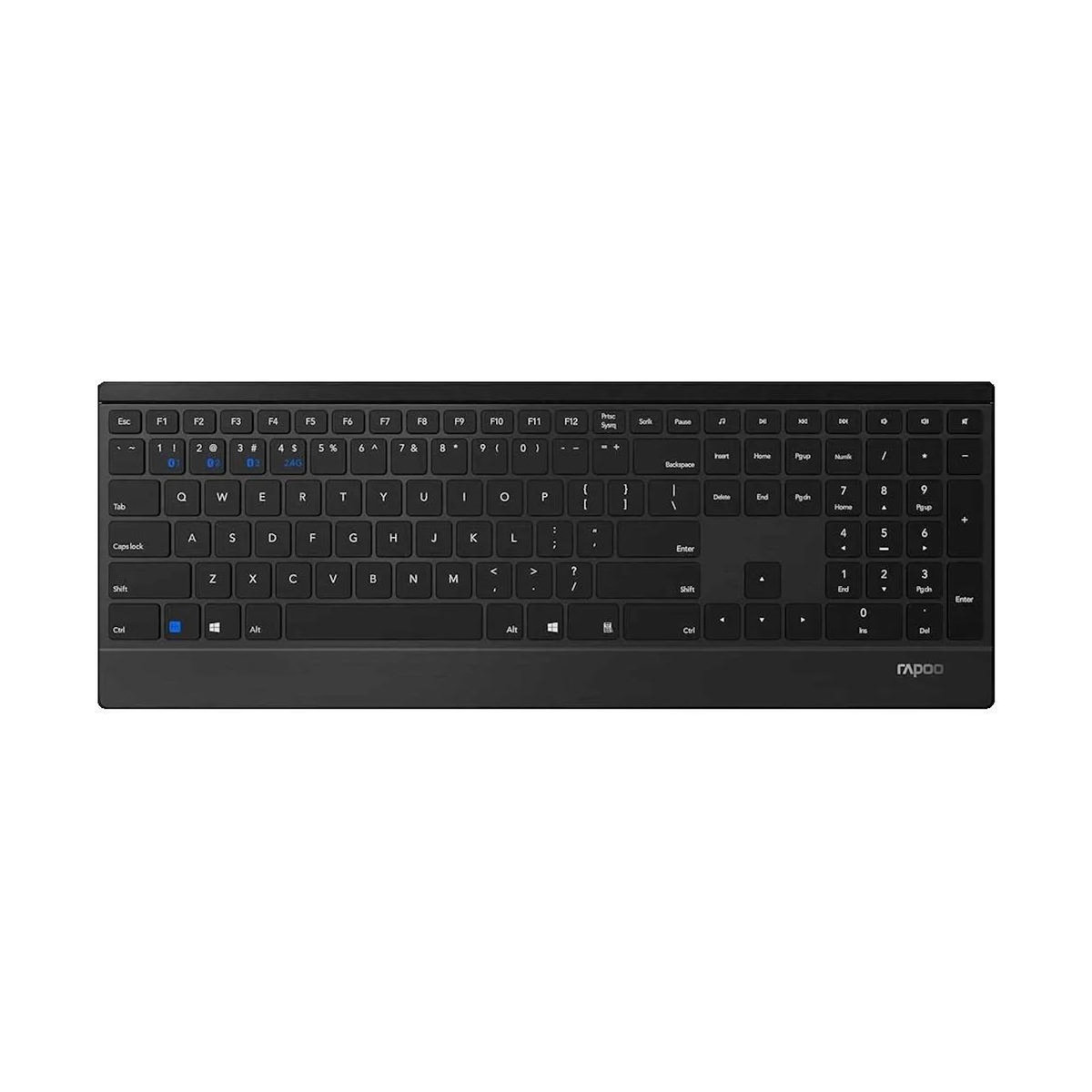 RAPOO Clavier Rapoo Élégant Bluetooth avec pavé numérique