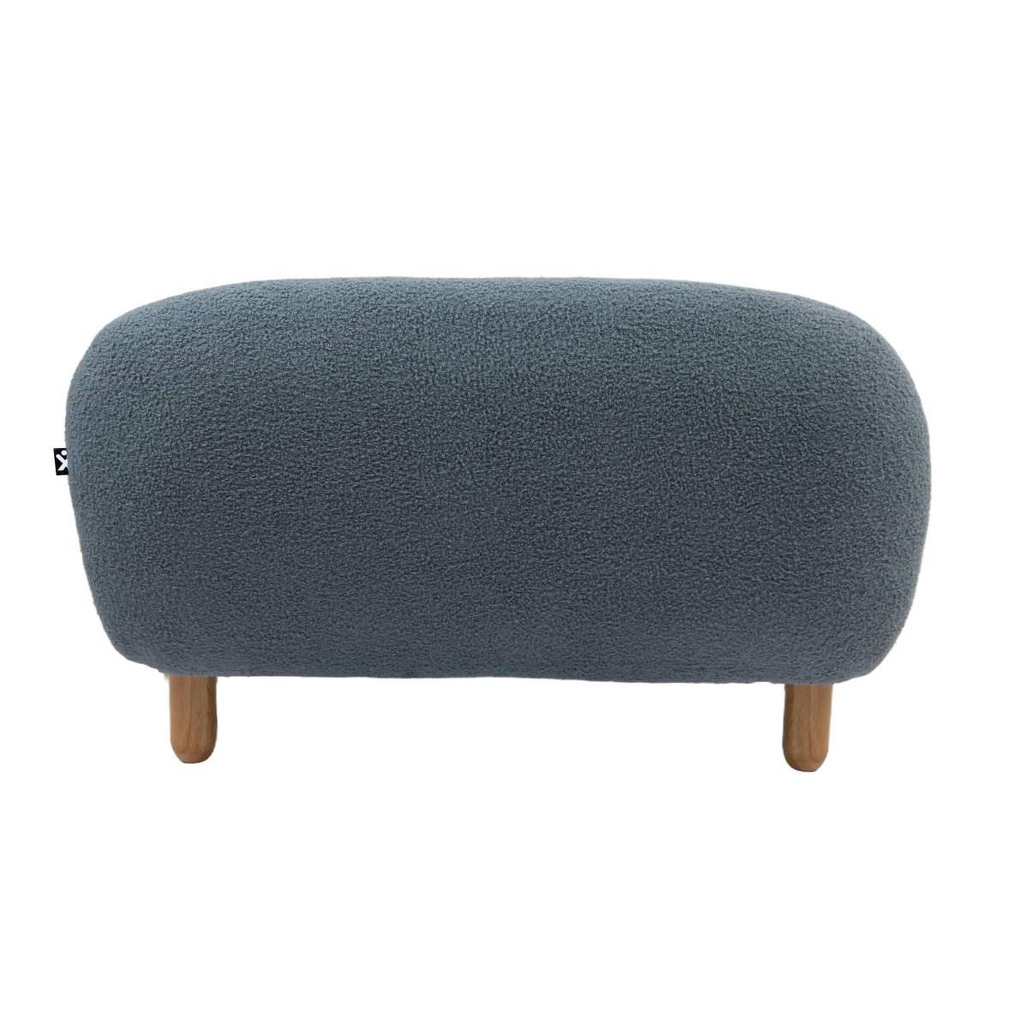 Voir la diapositive 5 : Paris Prix Canapé enfant bouclette  rocky  89cm bleu