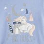 Voir la diapositive 2 : IN EXTENSO Ensemble pyjama polaire licorne fille