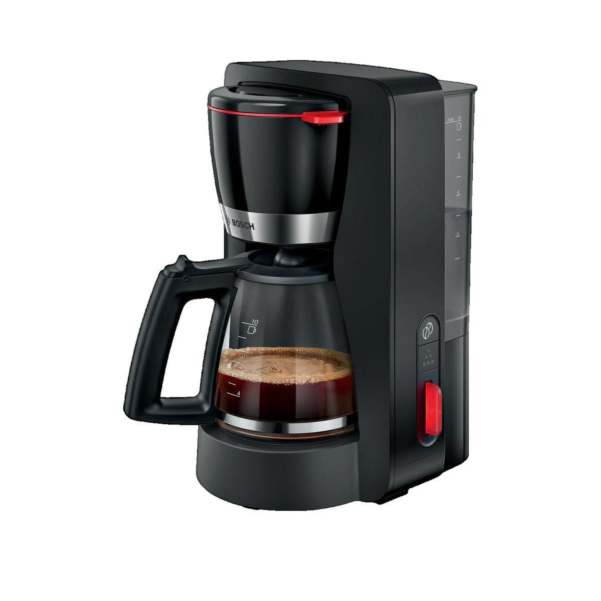 BOSCH Cafetière filtre Bosch TKA4M233 capacité 1,37 L noire