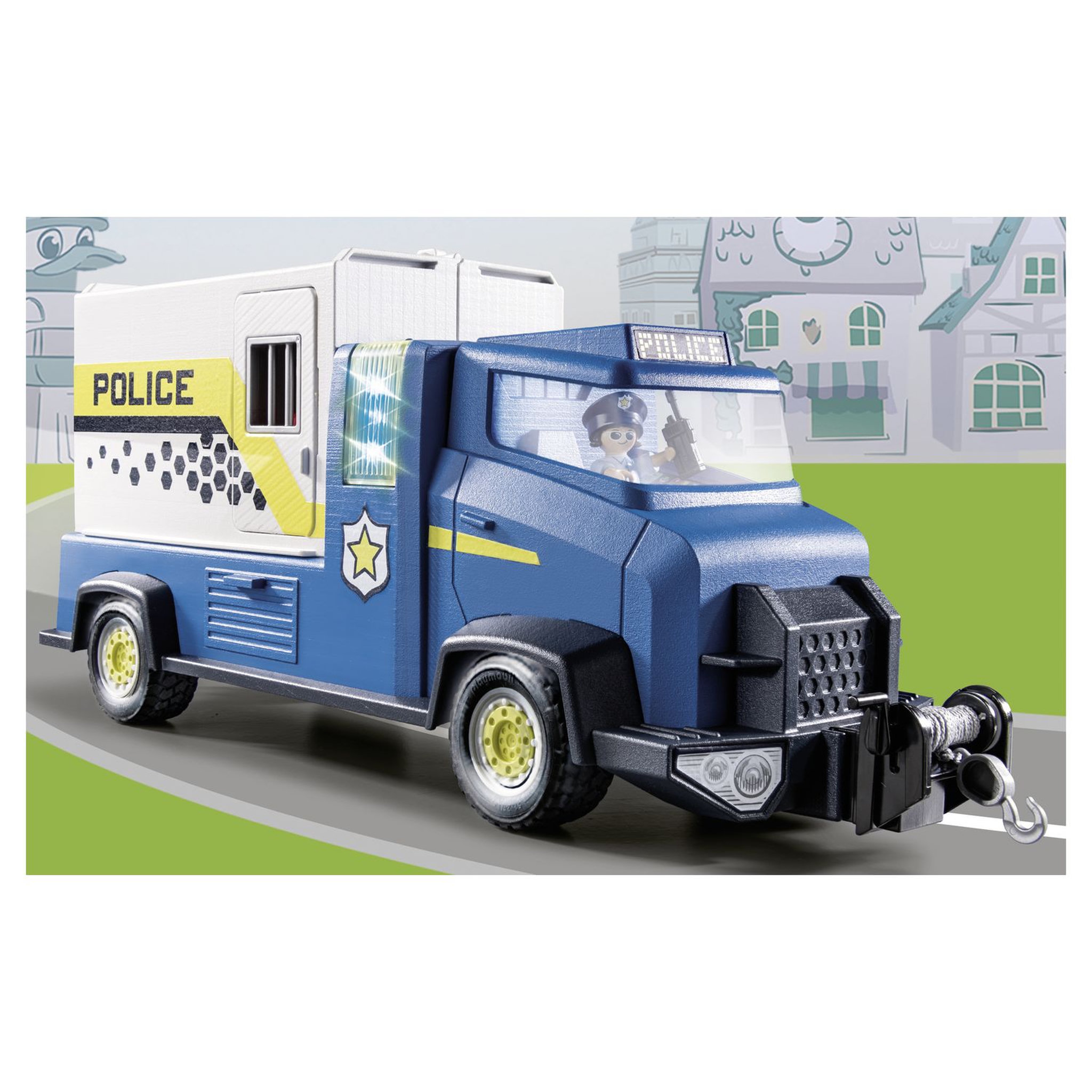 Voir la diapositive 5 : PLAYMOBIL 70912 - Duck on Call - Fourgon de police