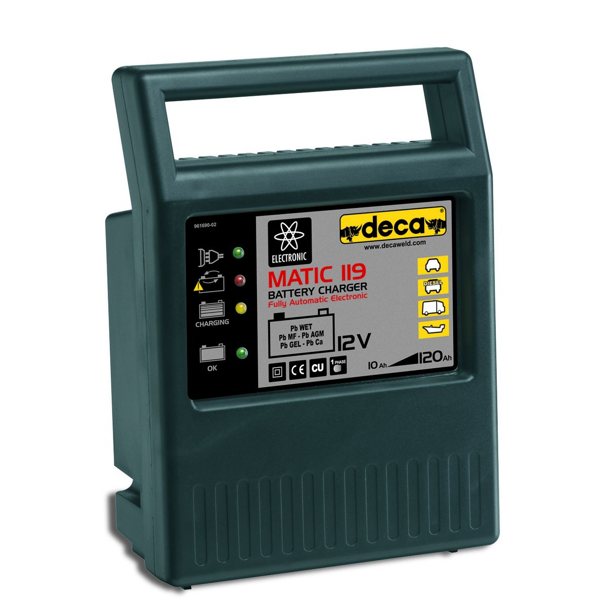 DECA Chargeur de batterie Matic 119 