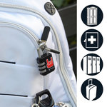 Master lock 1509EURDROCK Cadenas à Combinaison avec Motif Imprimé, Rock, 6,2 x 3,2 x 1,4 cm