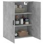Voir la diapositive 5 : VIDAXL Armoire murale gris béton 69,5x34x90 cm