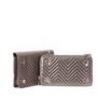 Voir la diapositive 5 : Stella Green Sac à Bandoulière  Métallique Femme Stella Green Chevron