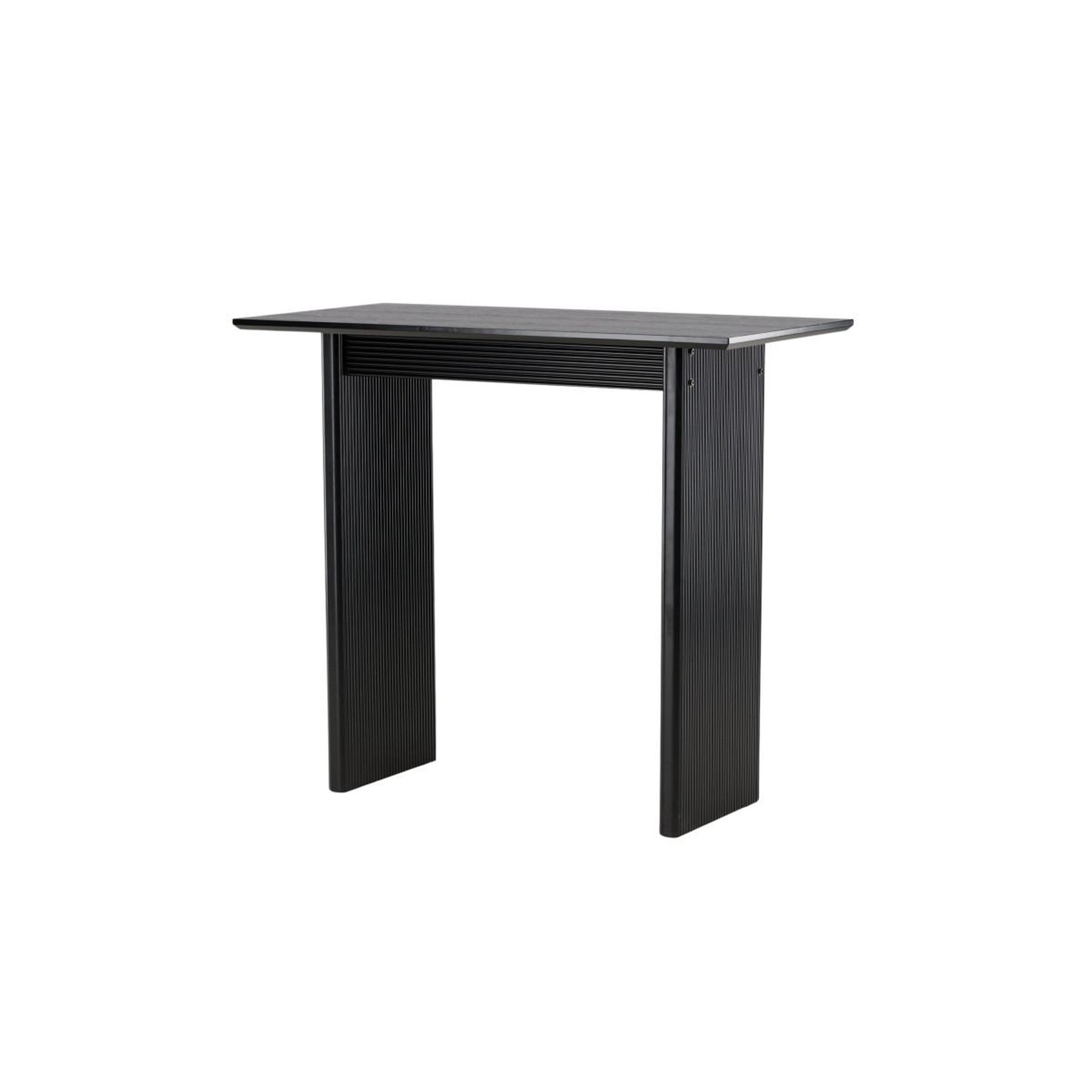 Voir la diapositive 6 : Paris Prix Table de bar  vail  120cm noir