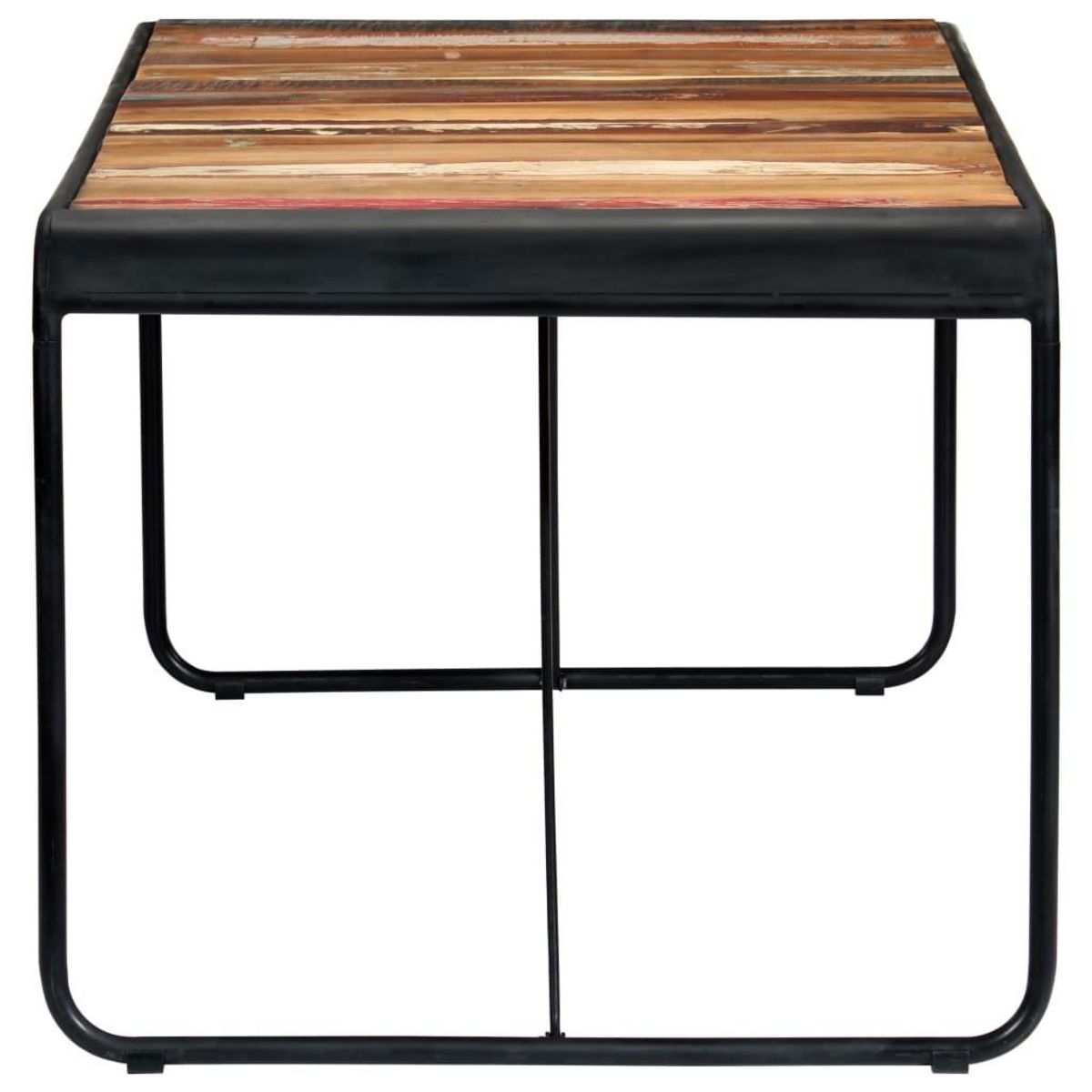 VIDAXL Table a manger 180x90x76 cm Bois de recuperation massif