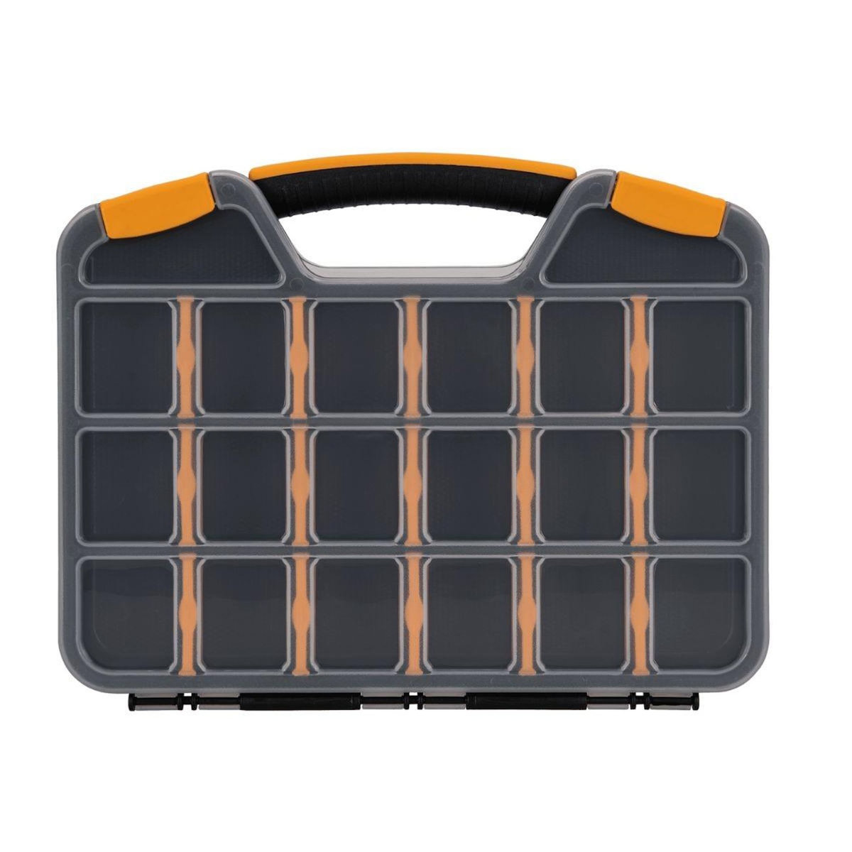 VITO Boîte de Rangement 20 compartiments Amovibles - Organiseur Transparent Multifonction pour Petites Pièces Vis, Boulons VITO