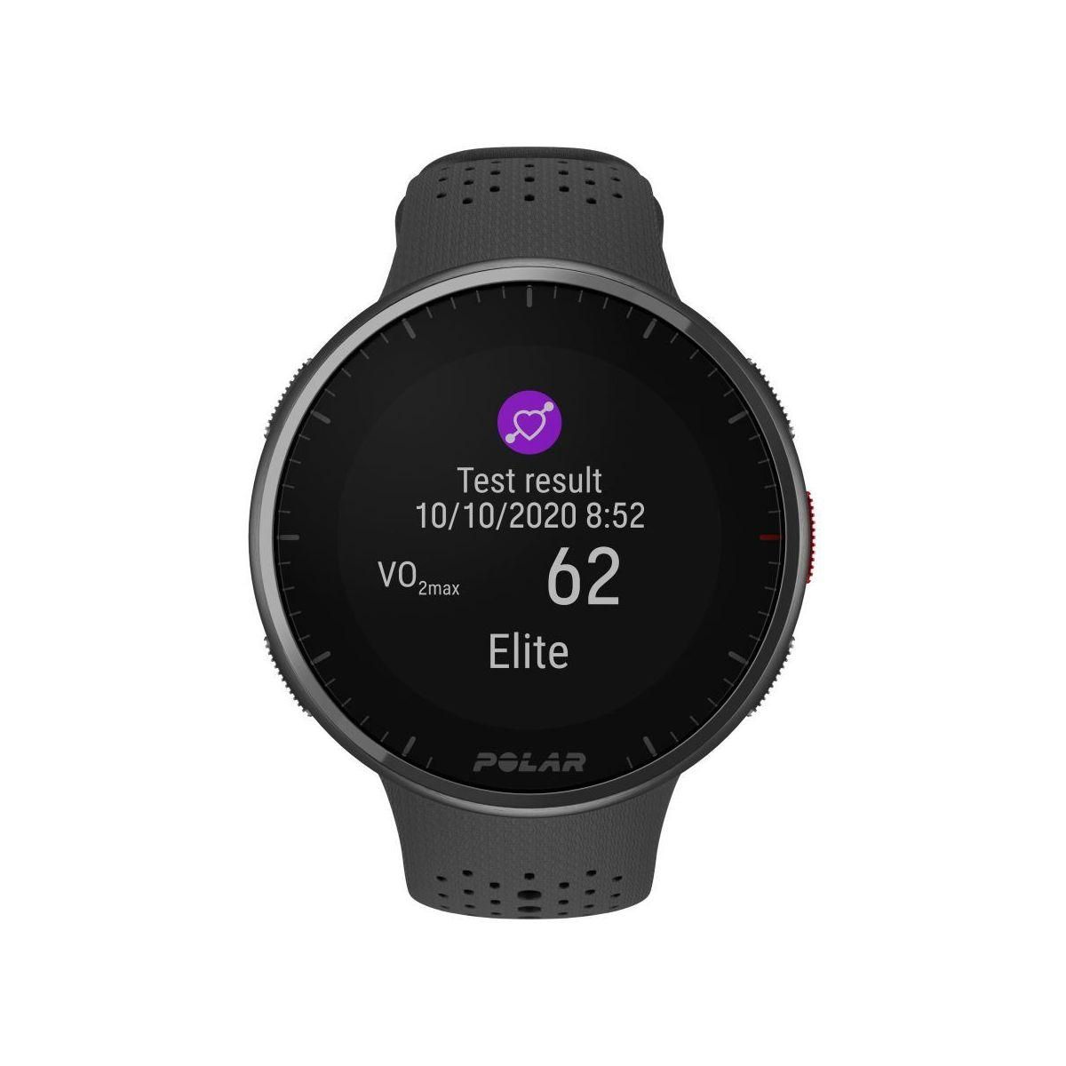 POLAR Montre sport Pacer Pro Carbon Gray S-L