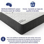 Voir la diapositive 4 : DAGOSTINO HOME Matelas Mousse 90x190 SERENITY - Ferme - Réversible - Côté Été/hiver - H30 Cm
