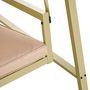 Voir la diapositive 5 : OUTSUNNY Balancelle de jardin 3 places toit inclinaison réglable épais coussins amovibles polyester acier époxy beige