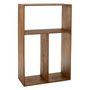 Voir la diapositive 1 : Paris Prix Étagère Murale en Bois  Cub  156cm Marron