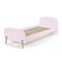 Voir la diapositive 2 : Paris Prix Pack - Lit Enfant, Barrière & Chevet  Kiddy  90x200cm Rose