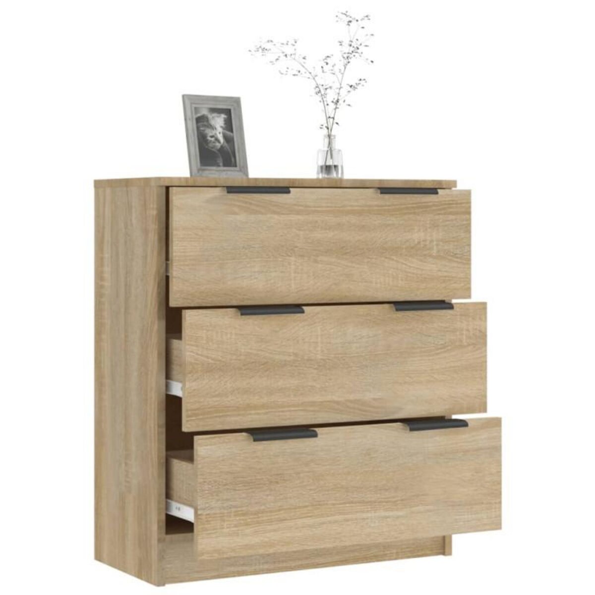 VIDAXL Buffet Chêne sonoma 60x30x70 cm Bois d ingénierie