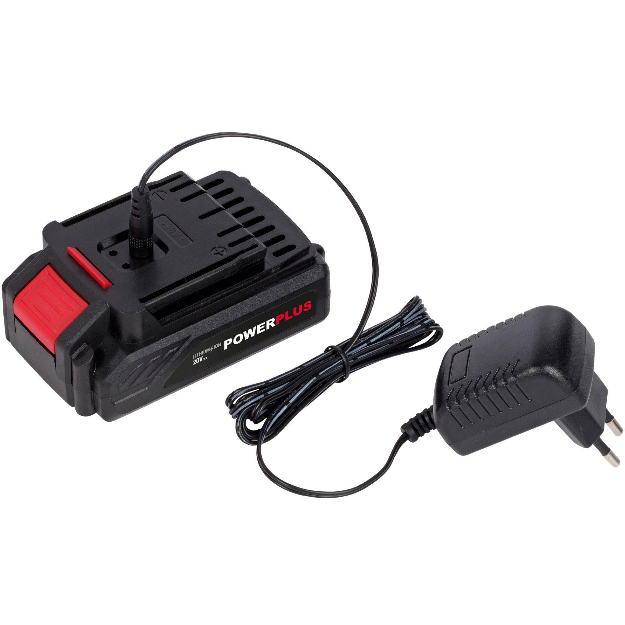 Voir la diapositive 3 : POWERPLUS Perceuse Visseuse 20V PowerPlus
