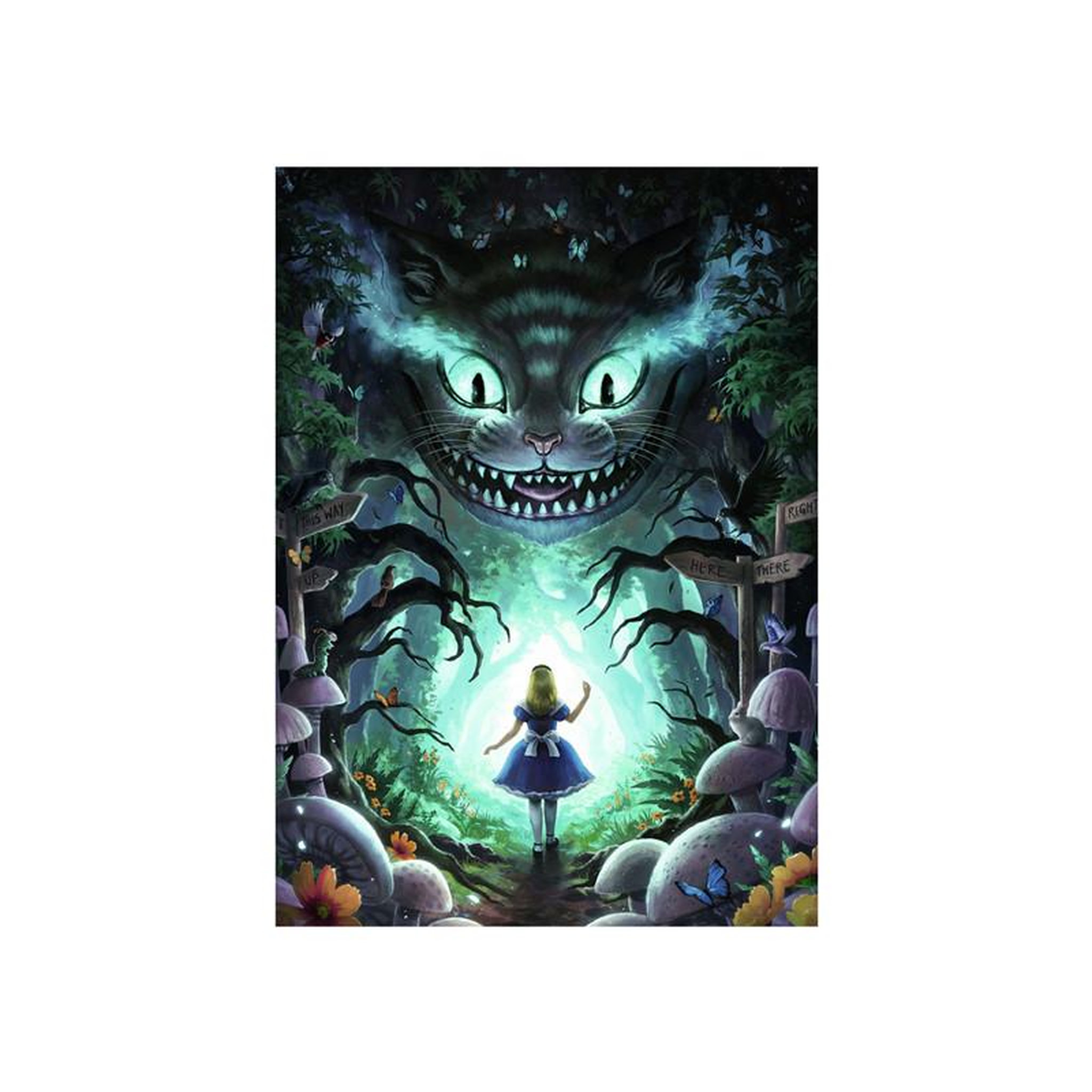 Voir la diapositive 2 : RAVENSBURGER Ravensburger - Jigsaw puzzle Disney Adventures with Alice, 1000 pcs. 120005261