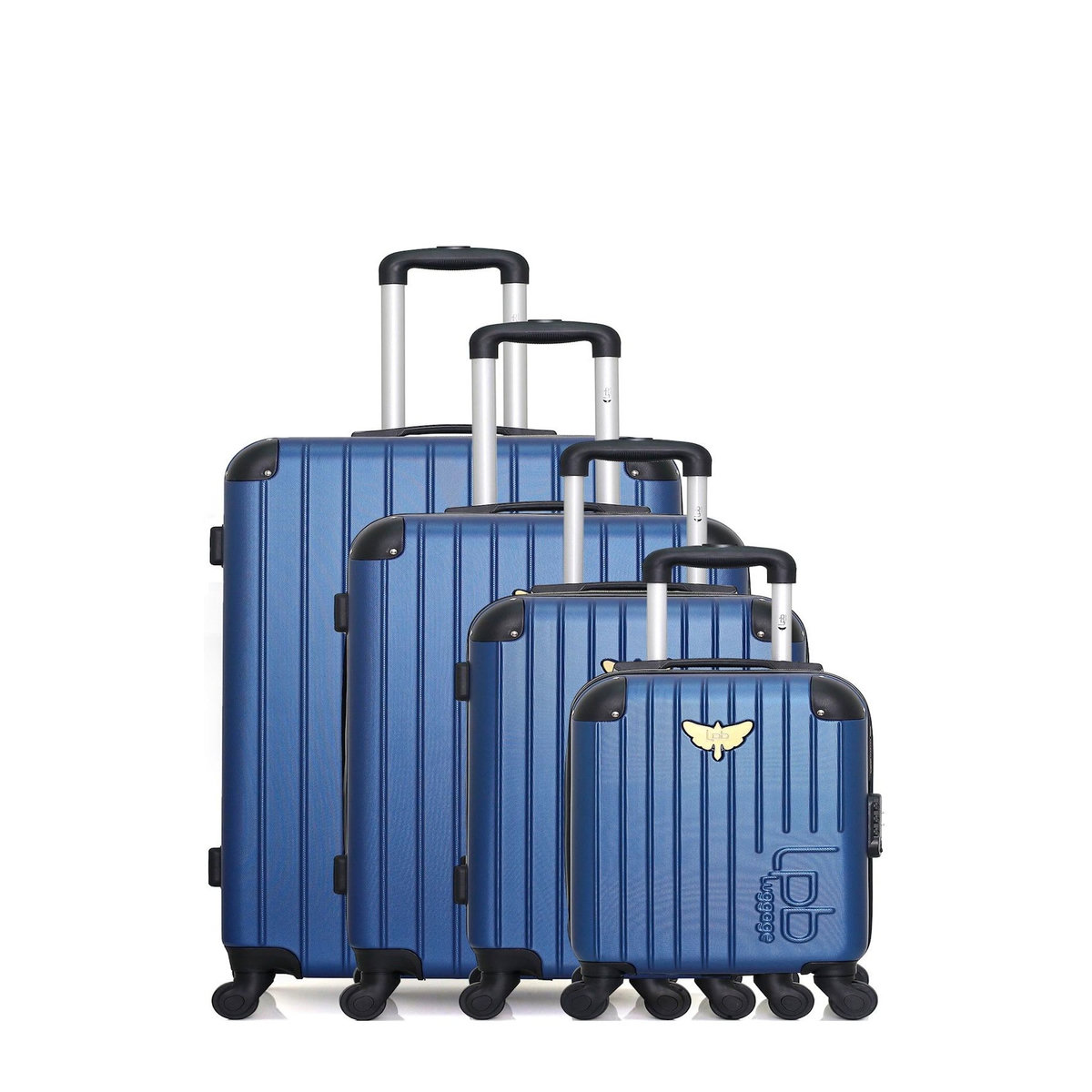 LES P'TITES BOMBES LPB LPB LUGGAGE - Set de 4 Valises MARIANNE-M 75 cm 4 Roues