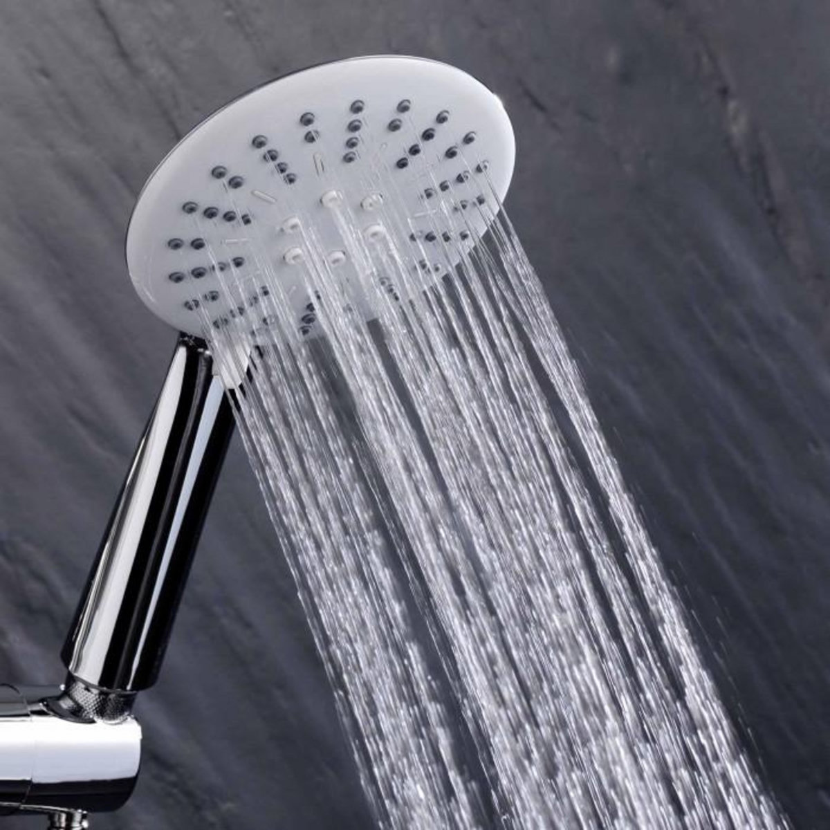 Paris Prix Pommeau de Douche 3 Fonctions  Hydro  24cm Chrome