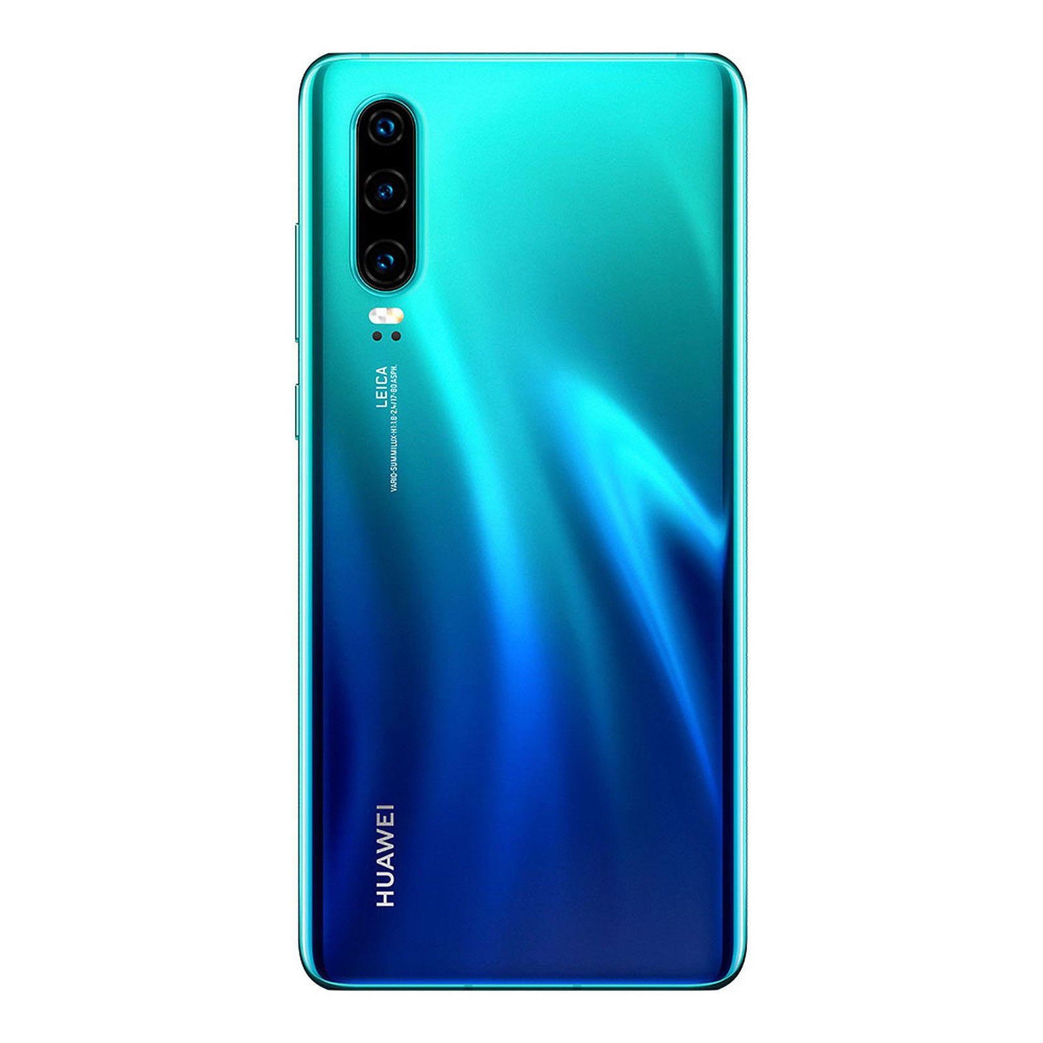 Voir la diapositive 3 : HUAWEI P30 (Dual Sim) Reconditionné 128 Go - Grade A - Bleu Aurore