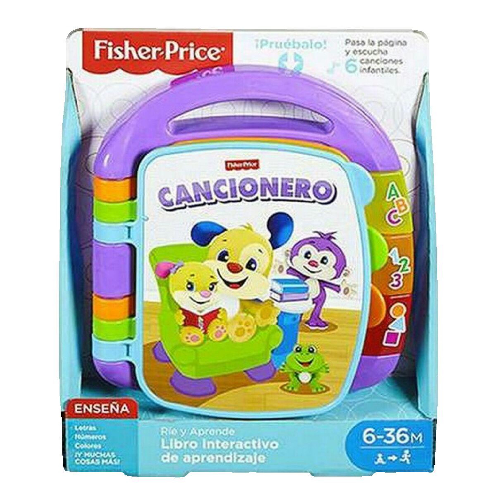 MATTEL Jouet musical Mattel Livre musical interactif coloré