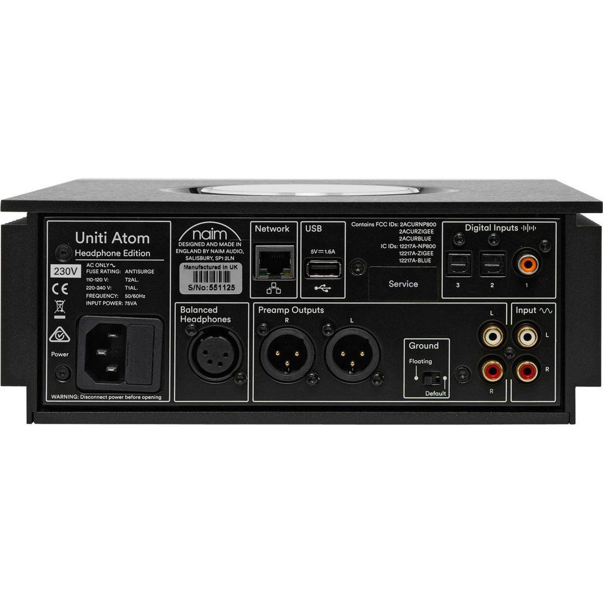 Voir la diapositive 4 : NAIM Amplificateur casque Atom Headphone