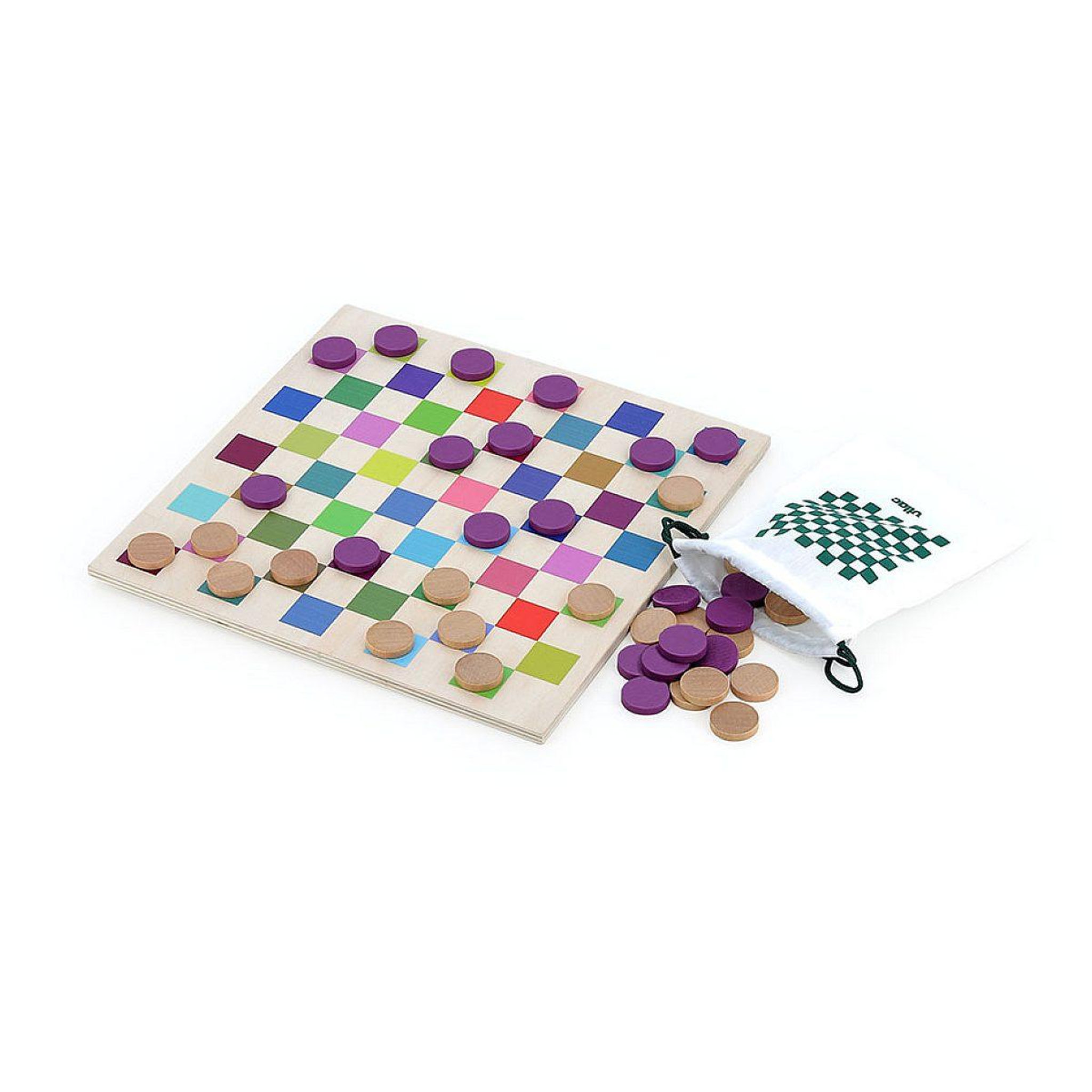 Vilac Jeu de dames - multicolore