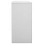Voir la diapositive 4 : VIDAXL Armoires a casiers 2 pcs Gris clair 90x45x92,5 cm Acier