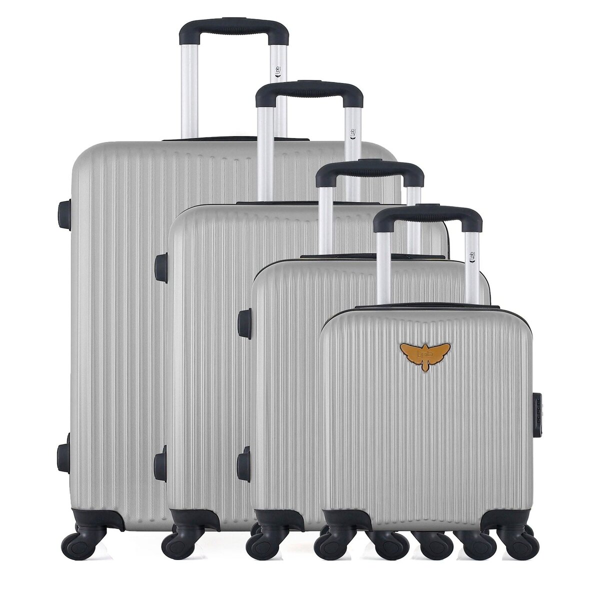 LES P'TITES BOMBES LPB LPB LUGGAGE - Set de 4 Valises AGATA-M 75 cm 4 Roues