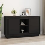 VIDAXL Buffet Noir 102x35x60 cm bois d'ingenierie