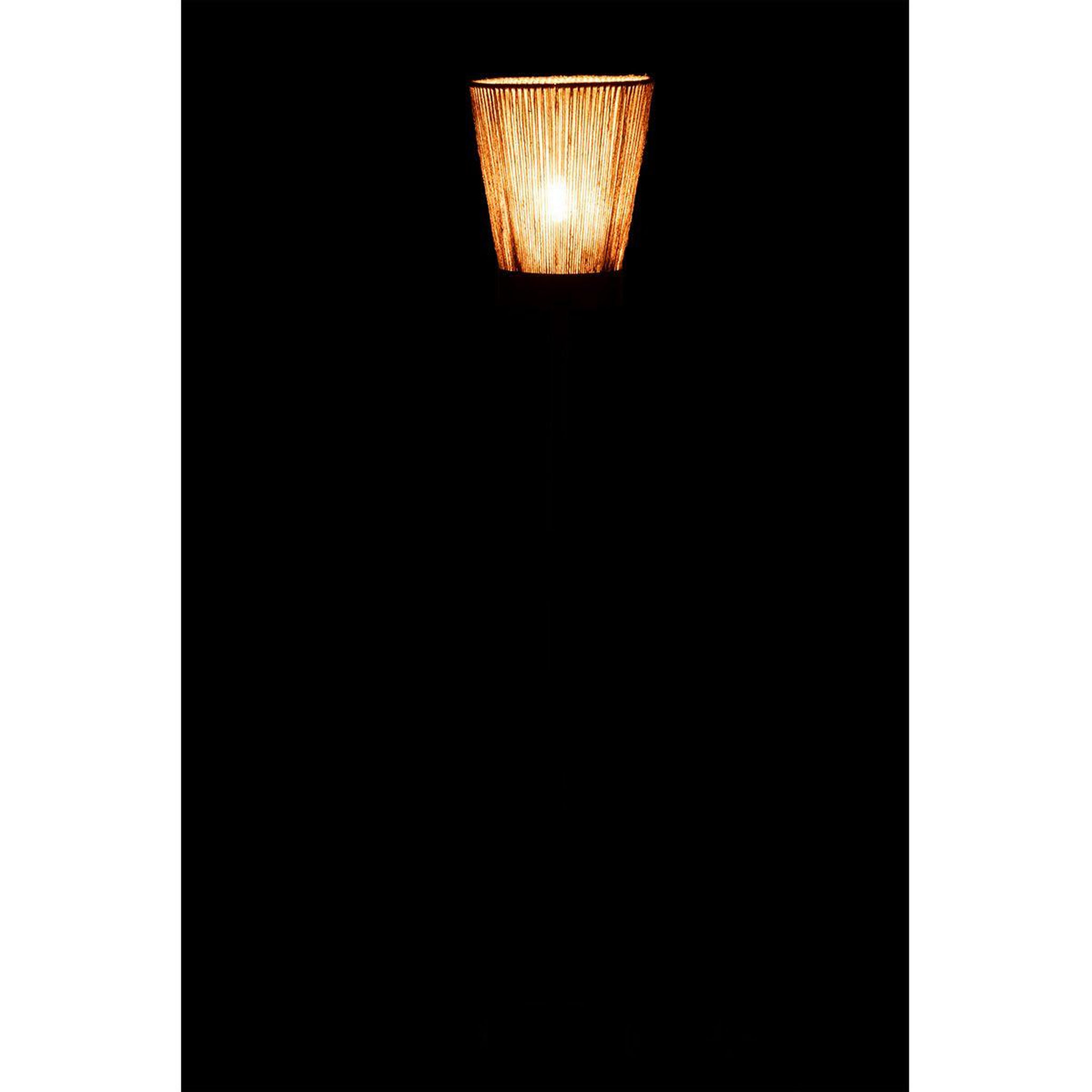 Voir la diapositive 3 : J-LINE Lampadaire en jute  luna  120cm naturel