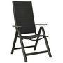 Voir la diapositive 2 : VIDAXL Chaises pliables de jardin lot de 2 Textilene et aluminium Noir