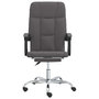 Voir la diapositive 3 : VIDAXL Fauteuil inclinable de bureau Gris Similicuir