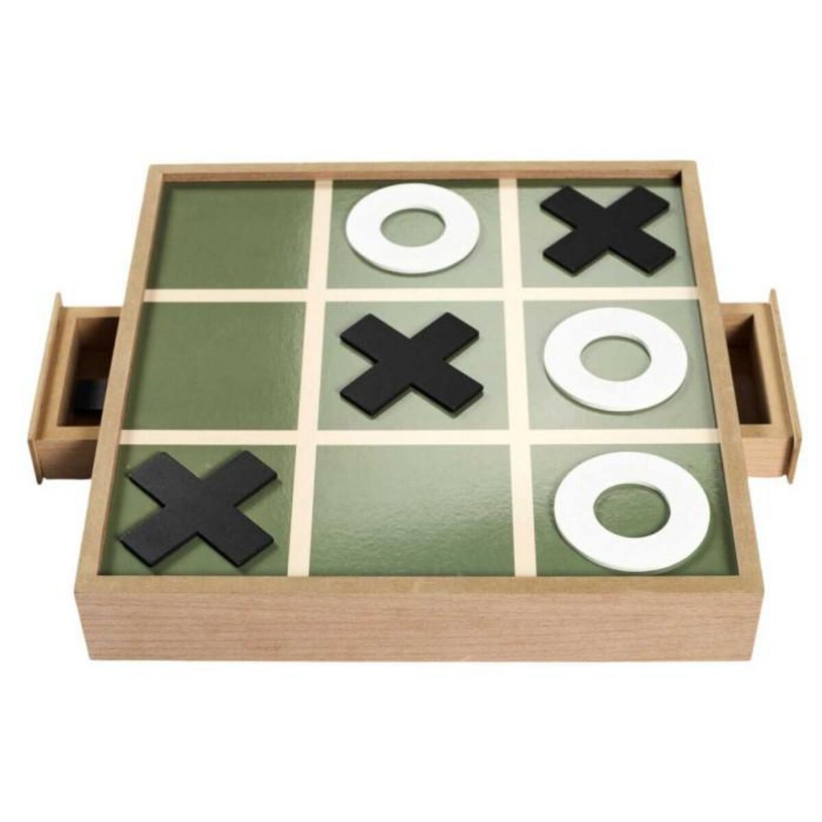Paris Prix Jeu Morpion  Tic Tac Toe  30cm Naturel
