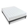 Voir la diapositive 1 : OLYMPE LITERIE OLYMPE LITERIE | Ensemble APOLLON | Matelas Mémoire de forme + Sommier Bois