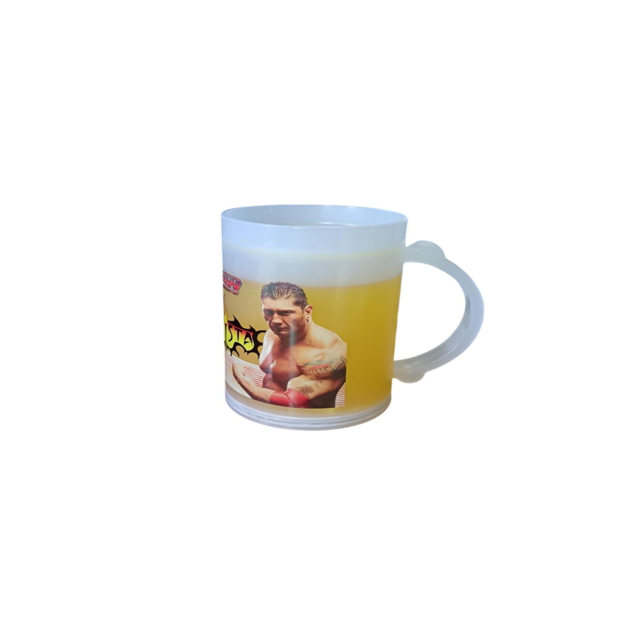 Voir la diapositive 3 : Eden Mug ou chope réfrigérante a double paroi wwe catch batista 250 ml
