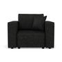 Voir la diapositive 3 : BEST MOBILIER Topaze - fauteuil en simili