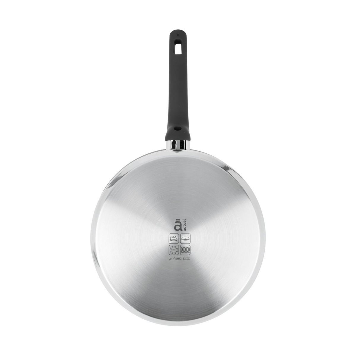 ACTUEL Sauteuse induction inox revétu 28 cm 