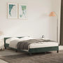 Voir la diapositive 1 : VIDAXL Cadre de lit sans matelas vert fonce 120x200 cm velours