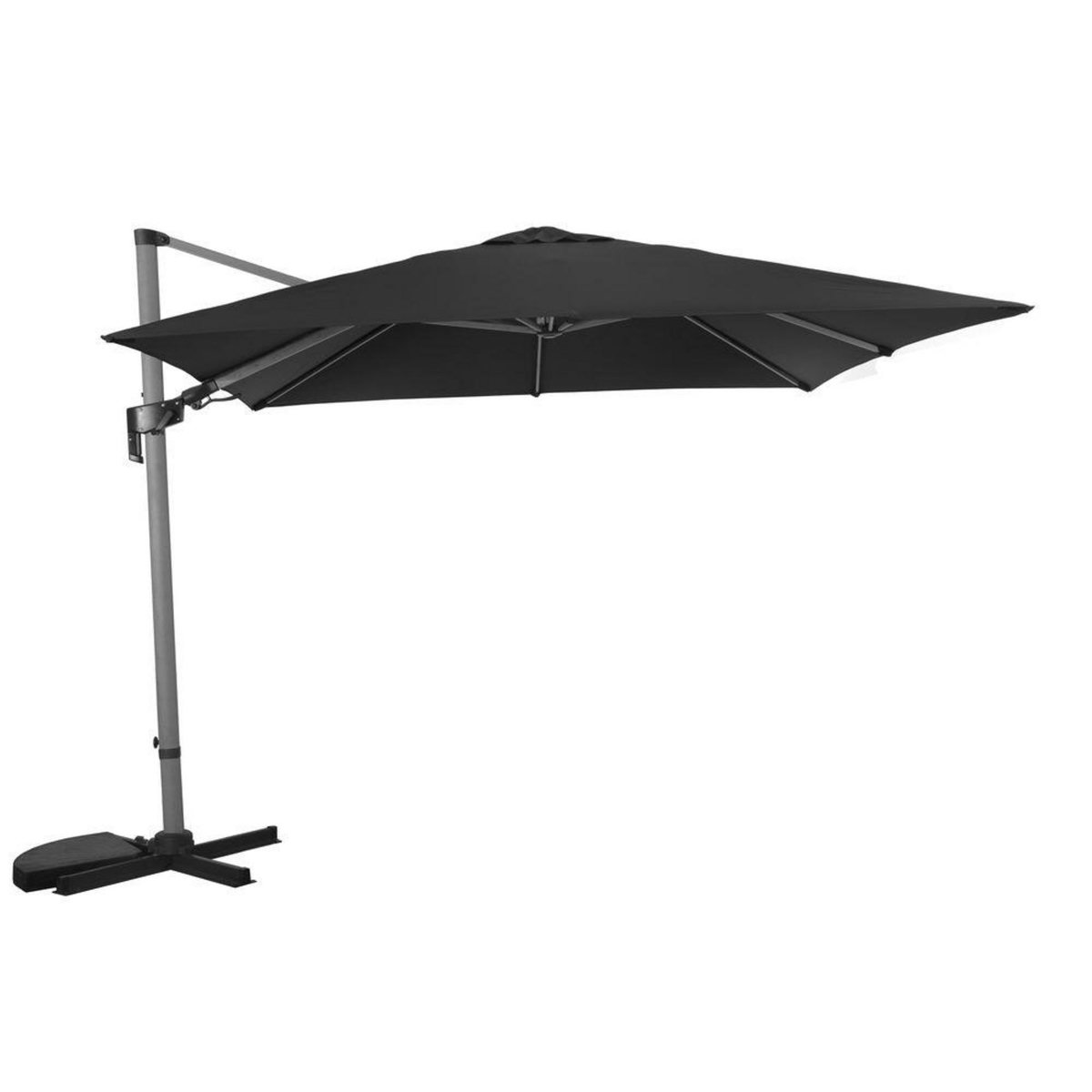 Proloisirs Parasol Deporte 3X3 Lb Orientable - Heat Bois Flotte/Gris