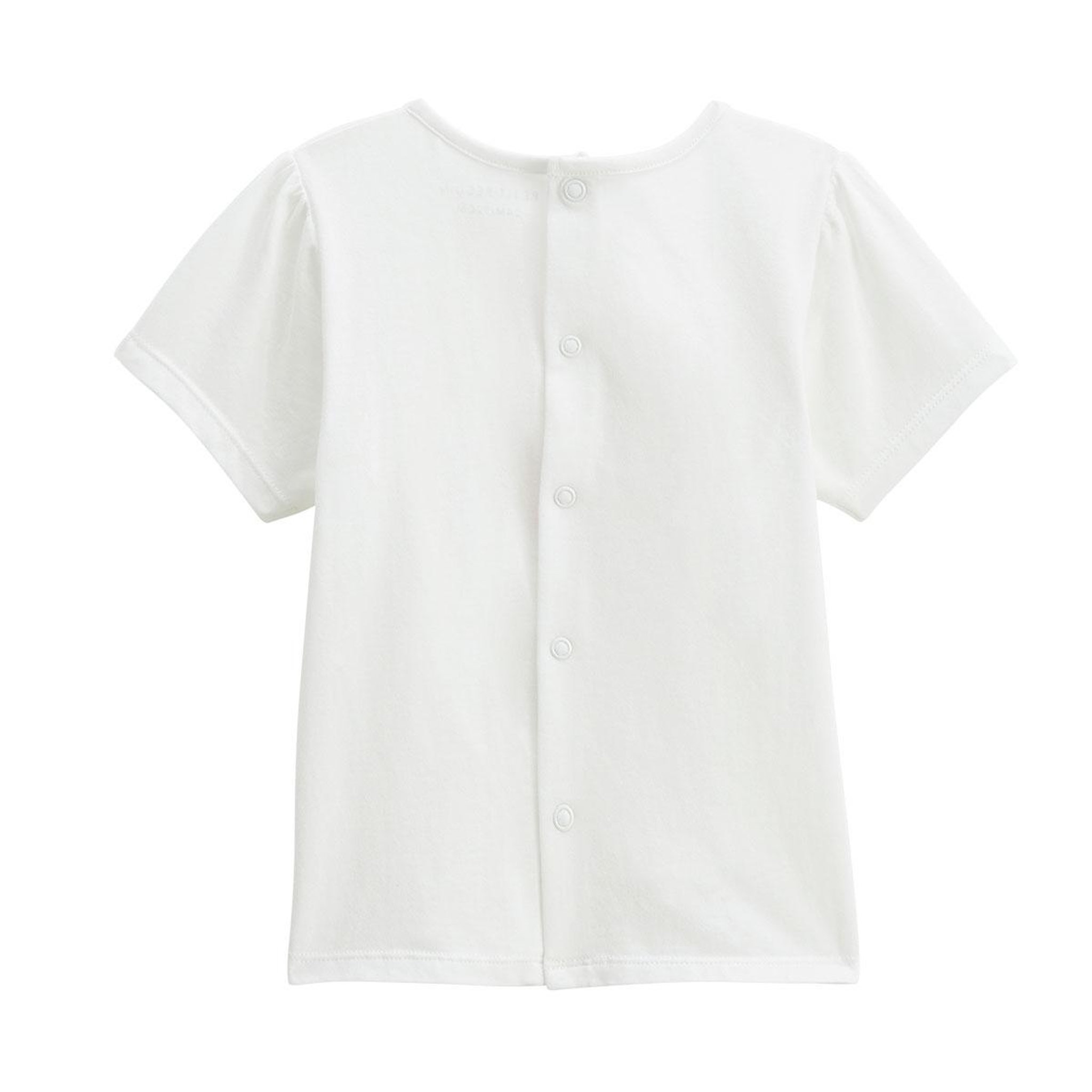 Voir la diapositive 4 : PETIT BEGUIN Ensemble bébé t-shirt et short en gaze de coton louison