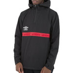 UMBRO Veste Noire Homme Umbro Pop Over. Coloris disponibles : Noir