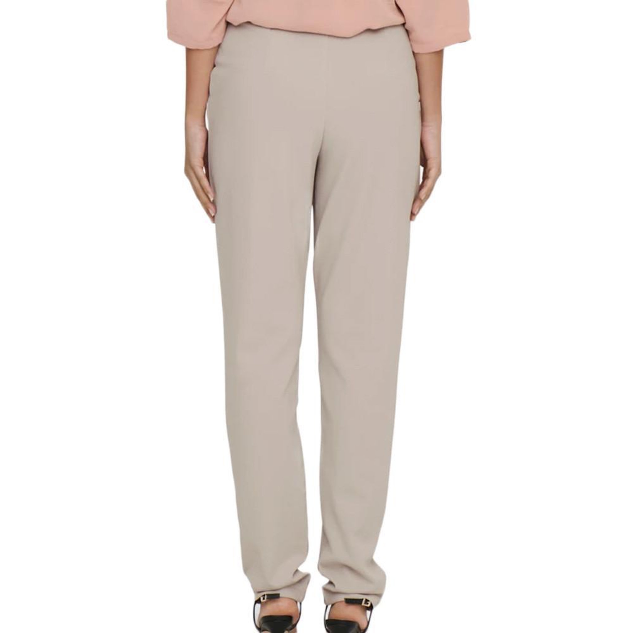 Voir la diapositive 2 : JACQUELINE DE YONG Pantalon Beige Femme JDY Tanja