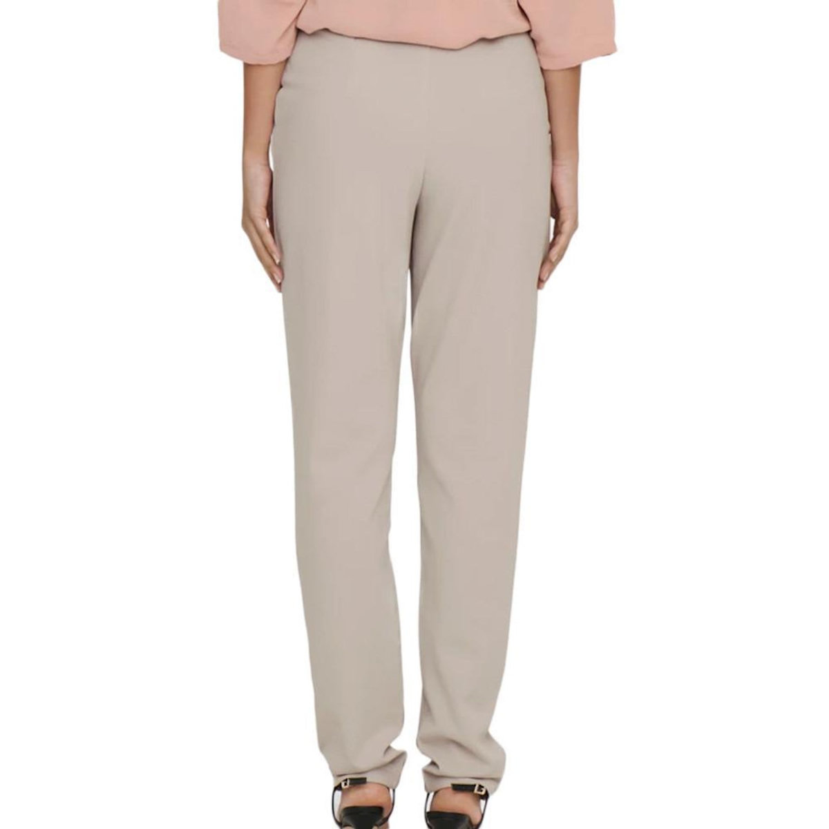 JACQUELINE DE YONG Pantalon Beige Femme JDY Tanja