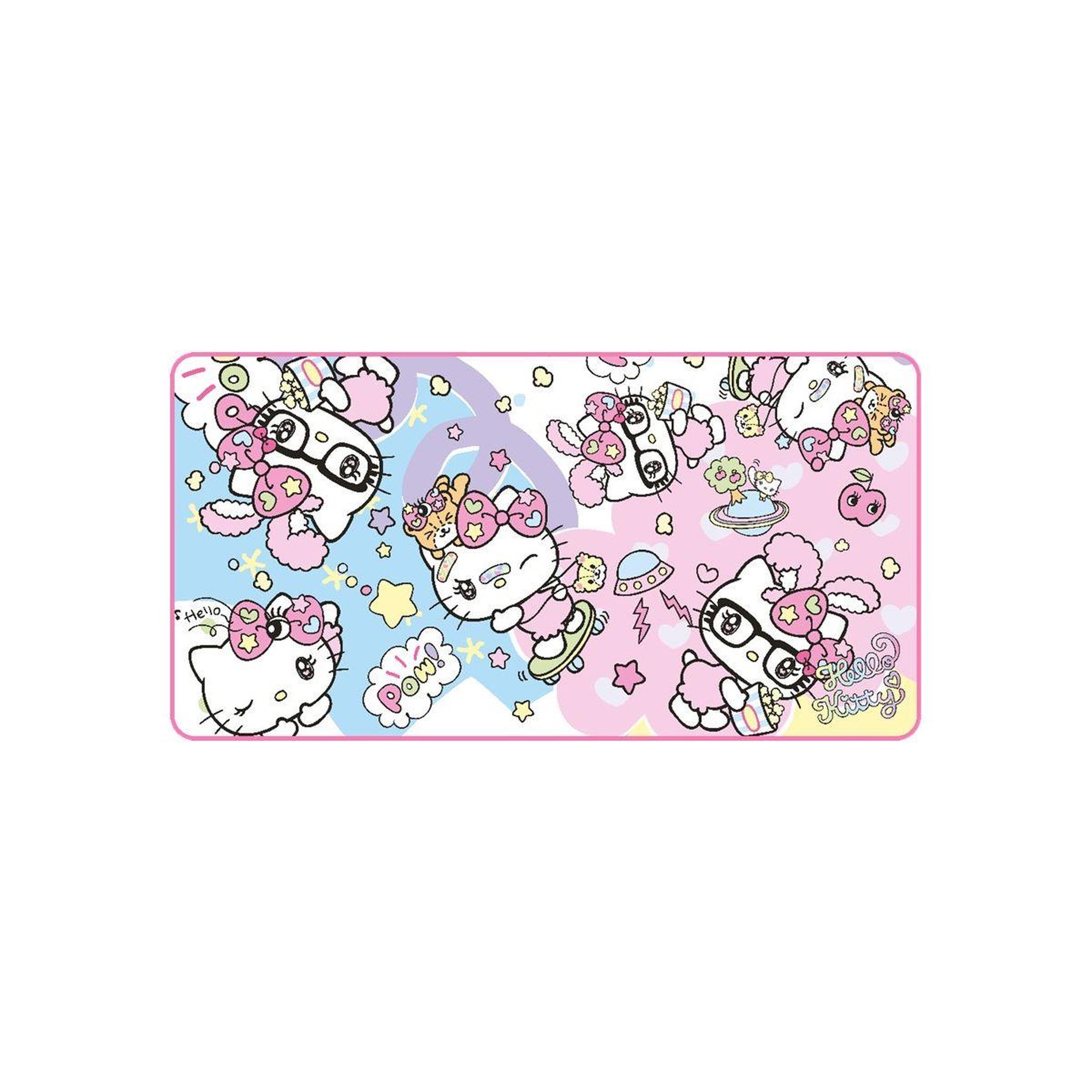 Voir la diapositive 2 : Konix Tapis de souris Hello Kitty XXL