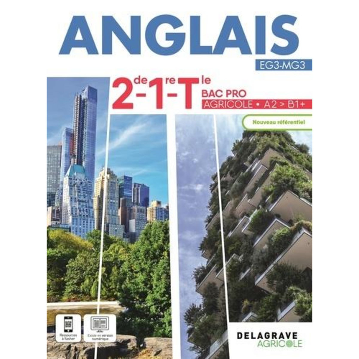 ANGLAIS 2DE, 1RE, TLE BAC PRO AGRICOLE. EDITION 2024, Lapalme Michèle