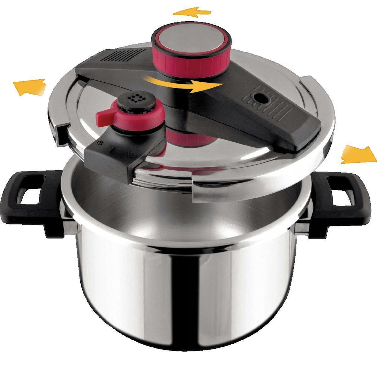 LAMART Autocuiseur Lamart LT1227 acier inoxydable 5 litres